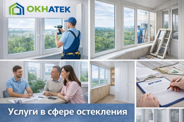 Услуги в сфере остекления: как выстраивается комплексный подход на примере компании «Окнатек»