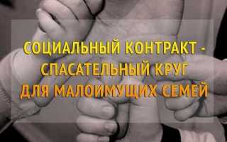 Меры социальной поддержки малоимущих семей