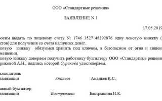 Инструкция ЦБ по заполнению чековой книжки