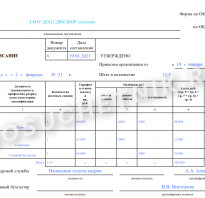 Приказ об изменении организационной структуры образец