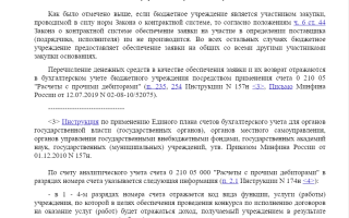 Обеспечение заявки по 44ФЗ