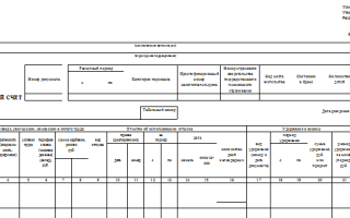 Личная карточка работника шпаргалка для бухгалтера