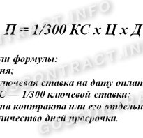 Как начислять неустойку по 44ФЗ